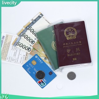 {livecity} Vỏ Bọc Hộ Chiếu Chống Thấm Nước
