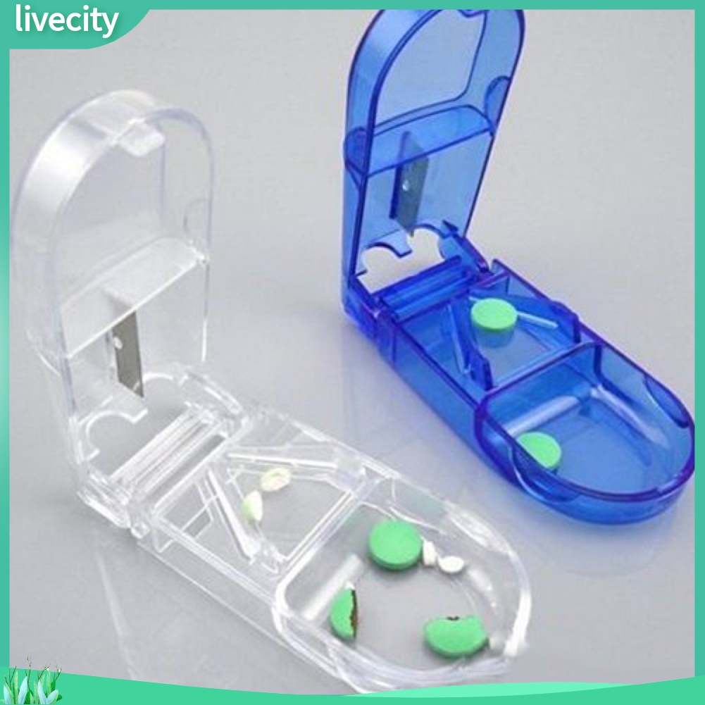 {livecity} Dụng Cụ Cắt Thuốc Viên Tiện Dụng
