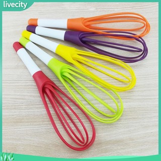 {livecity} Dụng cụ đánh trứng bằng nhựa tiện lợi