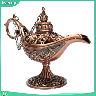 {livecity} Bộ ấm trà đèn thần ALADDIN phong cách vintage