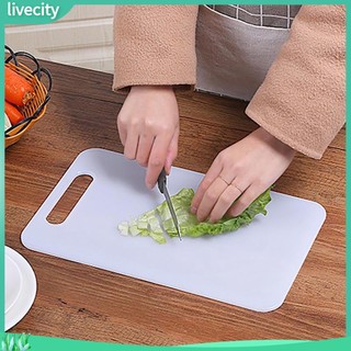 {livecity} Thớt nhựa thái thức ăn chống trượt dùng cho nhà bếp