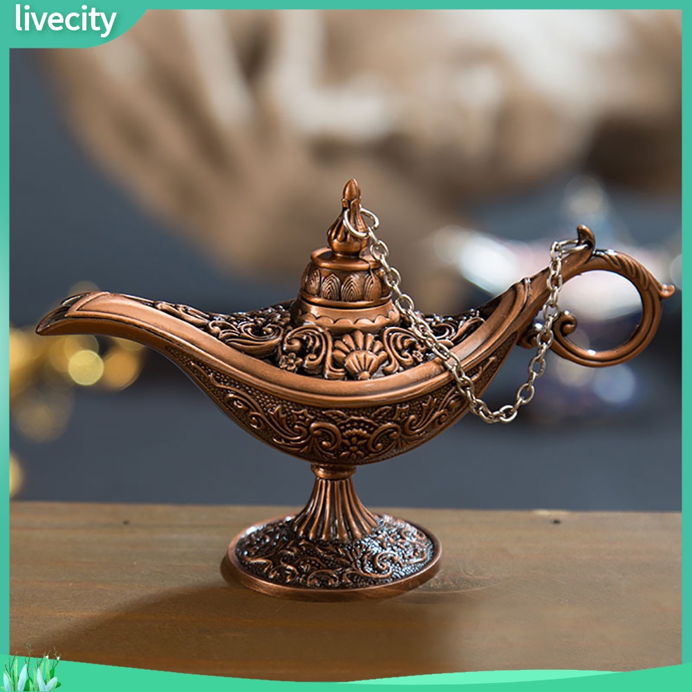 Bộ ấm trà đèn thần ALADDIN phong cách vintage