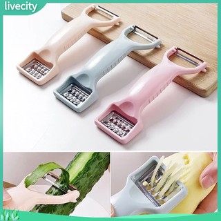 {livecity} Dụng cụ bào rau củ quả 2 đầu