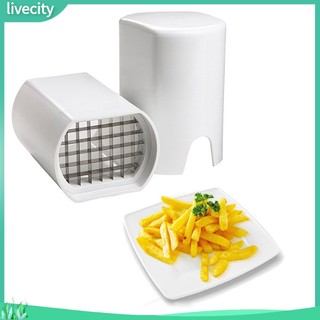 {livecity} Dụng cụ hỗ trợ cắt khoai tây thành thanh dài đa năng tiện dụng