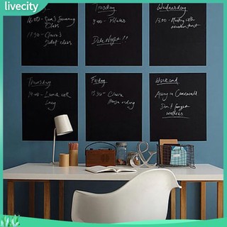 {livecity} Bảng đen ghi chú kích thước 30x45cm tiện dụng
