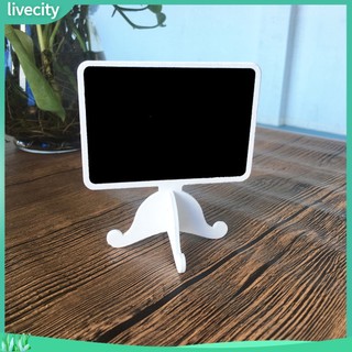 {livecity} Bảng Đen Viết Phấn Mini Bằng Gỗ