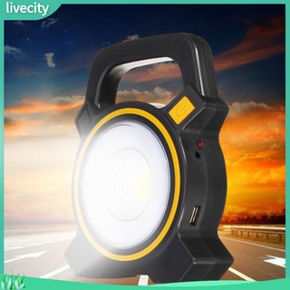 {livecity} Đèn chiếu sáng sân vườn sử dụng năng lượng mặt trời 30W