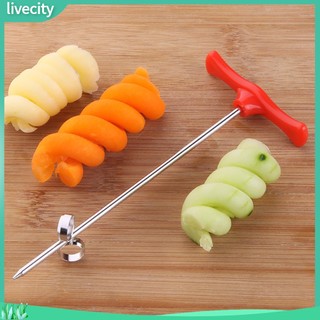 {livecity} Dụng cụ cắt rau củ tạo hình lốc xoáy độc đáo