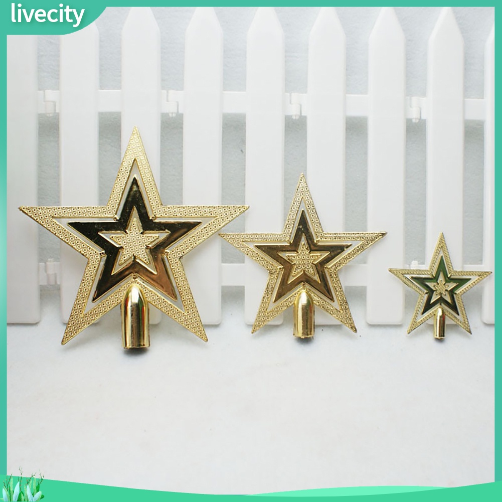 Ngôi sao lấp lánh dành cho trang trí cây thông noel dịp Giáng Sinh