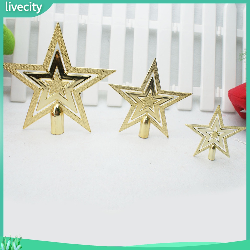 Ngôi sao lấp lánh dành cho trang trí cây thông noel dịp Giáng Sinh