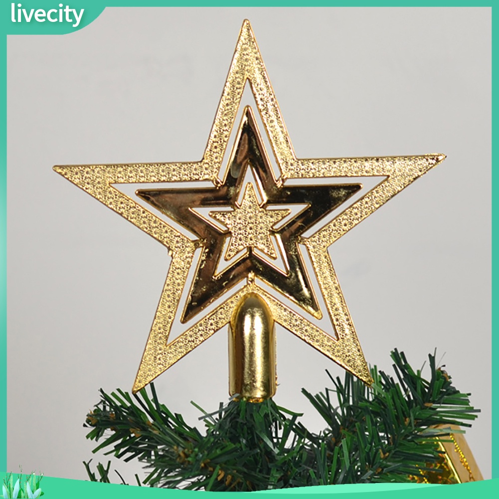 Ngôi sao lấp lánh dành cho trang trí cây thông noel dịp Giáng Sinh