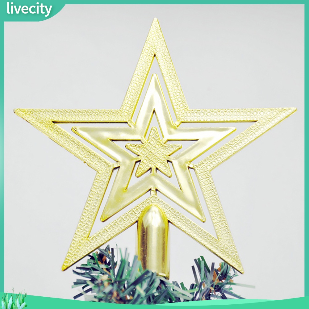 Ngôi sao lấp lánh dành cho trang trí cây thông noel dịp Giáng Sinh