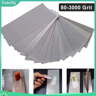 {livecity} 80-3000 Grit Diamond Thin Knife Blade Grinding Sharpening Stone Whelivecitytone Tool