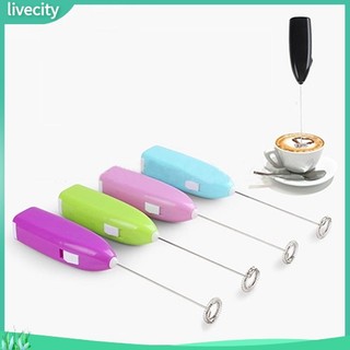 {livecity} Máy đánh sữa tạo bọt cầm tay mini