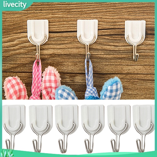 {livecity} Set 12 Móc Treo Dán Tường
