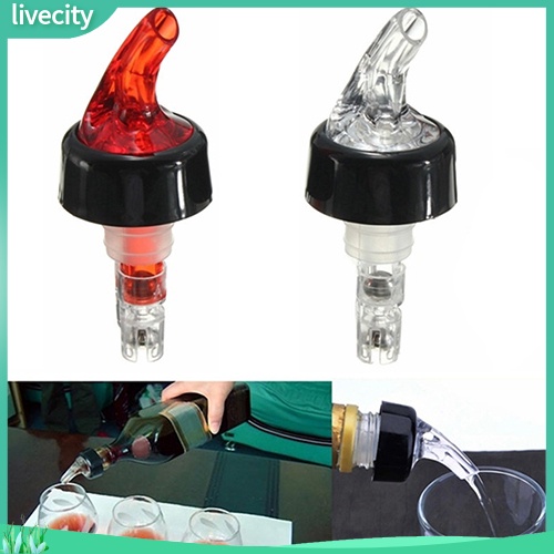 {livecity} Đầu rót chai rượu tiện lợi 30ml tùy chọn màu sắc