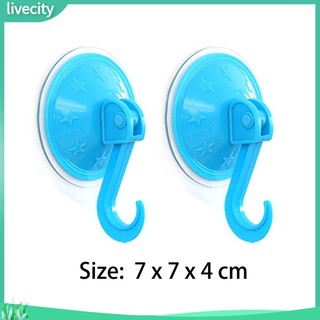 {livecity} Set 2 móc treo hít tường