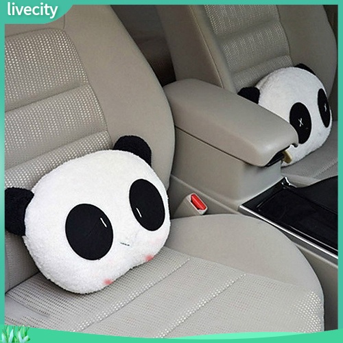 Gối Tựa Đầu Hình Gấu Trúc Đáng Yêu Cho Xe Hơi