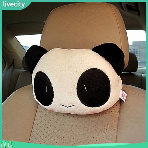 Gối Tựa Đầu Hình Gấu Trúc Đáng Yêu Cho Xe Hơi