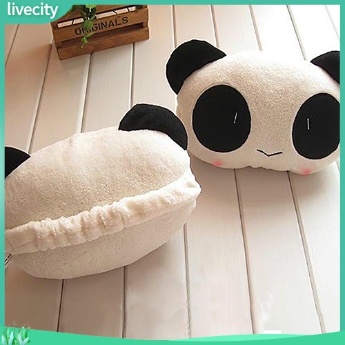 Gối Tựa Đầu Hình Gấu Trúc Đáng Yêu Cho Xe Hơi