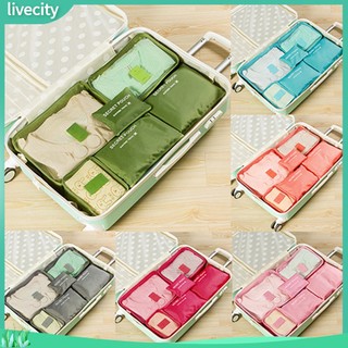Set 6 túi đựng đồ du lịch