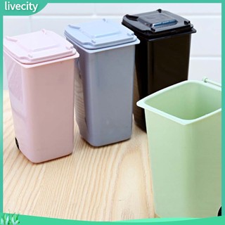 {livecity} Cốc đựng bút hình thùng rác nhỏ xinh trang trí bàn làm việc