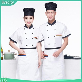 {livecity} Áo đồng phục dành cho đầu bếp