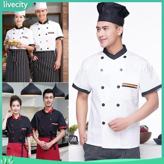 {livecity} Áo đồng phục dành cho đầu bếp