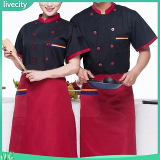 {livecity} Áo đồng phục dành cho đầu bếp