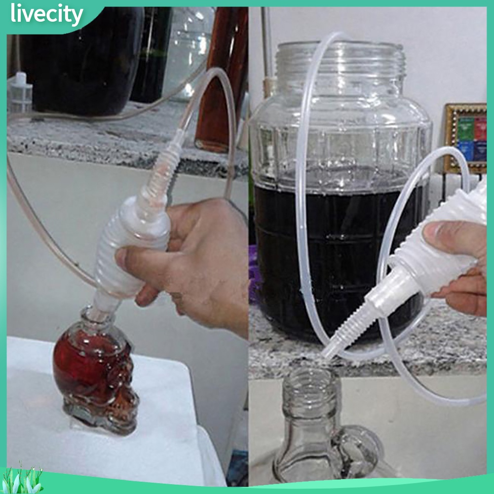 Ống Siphon có dây dẫn bằng nhựa dùng trong sản xuất bia rượu tại nhà