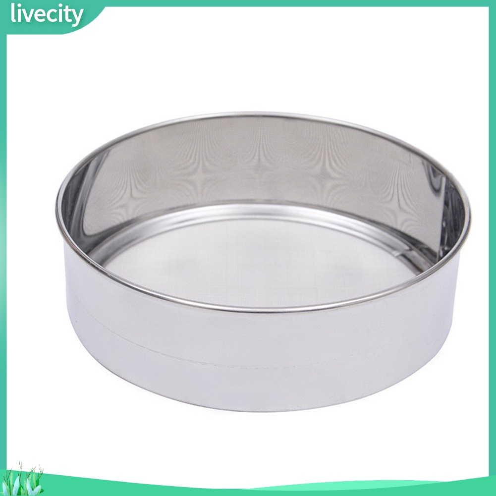 {livecity} Rây bột bằng inox tiện dụng khi làm bánh