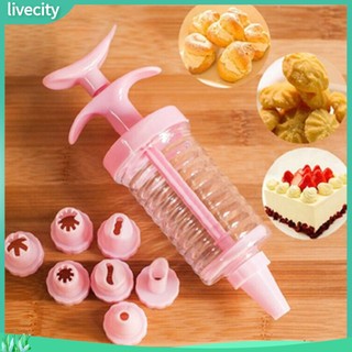 {livecity} Dụng cụ hỗ trợ bắt bông kem trang trí bánh đa năng tiện dụng
