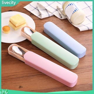 {livecity} Bộ đũa muỗng kèm hộp tiện dụng cho du lịch