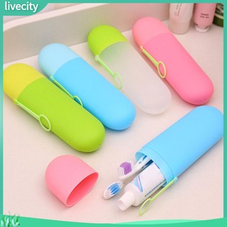 {livecity} Cốc Đựng Bàn Chải Đánh Răng Du Lịch