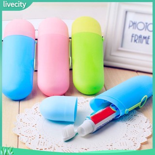 {livecity} Cốc Đựng Bàn Chải Đánh Răng Du Lịch