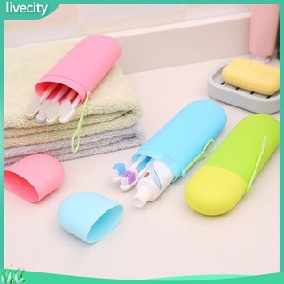 {livecity} Cốc Đựng Bàn Chải Đánh Răng Du Lịch
