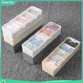 {livecity} Giỏ đựng đồ lót vớ tiện lợi