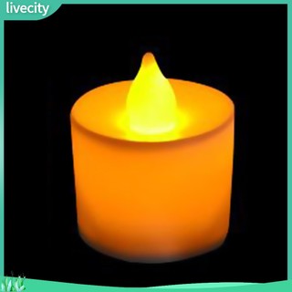 {livecity} Đèn nến LED trang trí xinh xắn