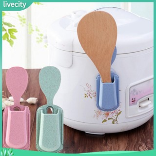 {livecity} Dụng cụ để muỗng múc cơm dán tường