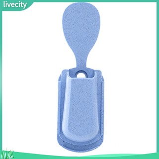 {livecity} Dụng cụ để muỗng múc cơm dán tường