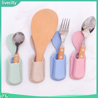 {livecity} Dụng cụ để muỗng múc cơm dán tường