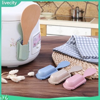 {livecity} Dụng cụ để muỗng múc cơm dán tường