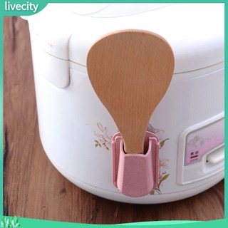 {livecity} Dụng cụ để muỗng múc cơm dán tường