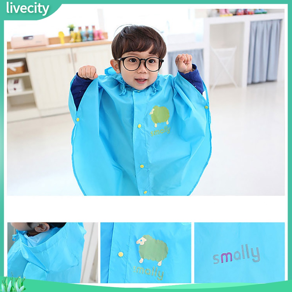 Áo mưa tai to dễ thương cho bé từ 1-8 tuổi