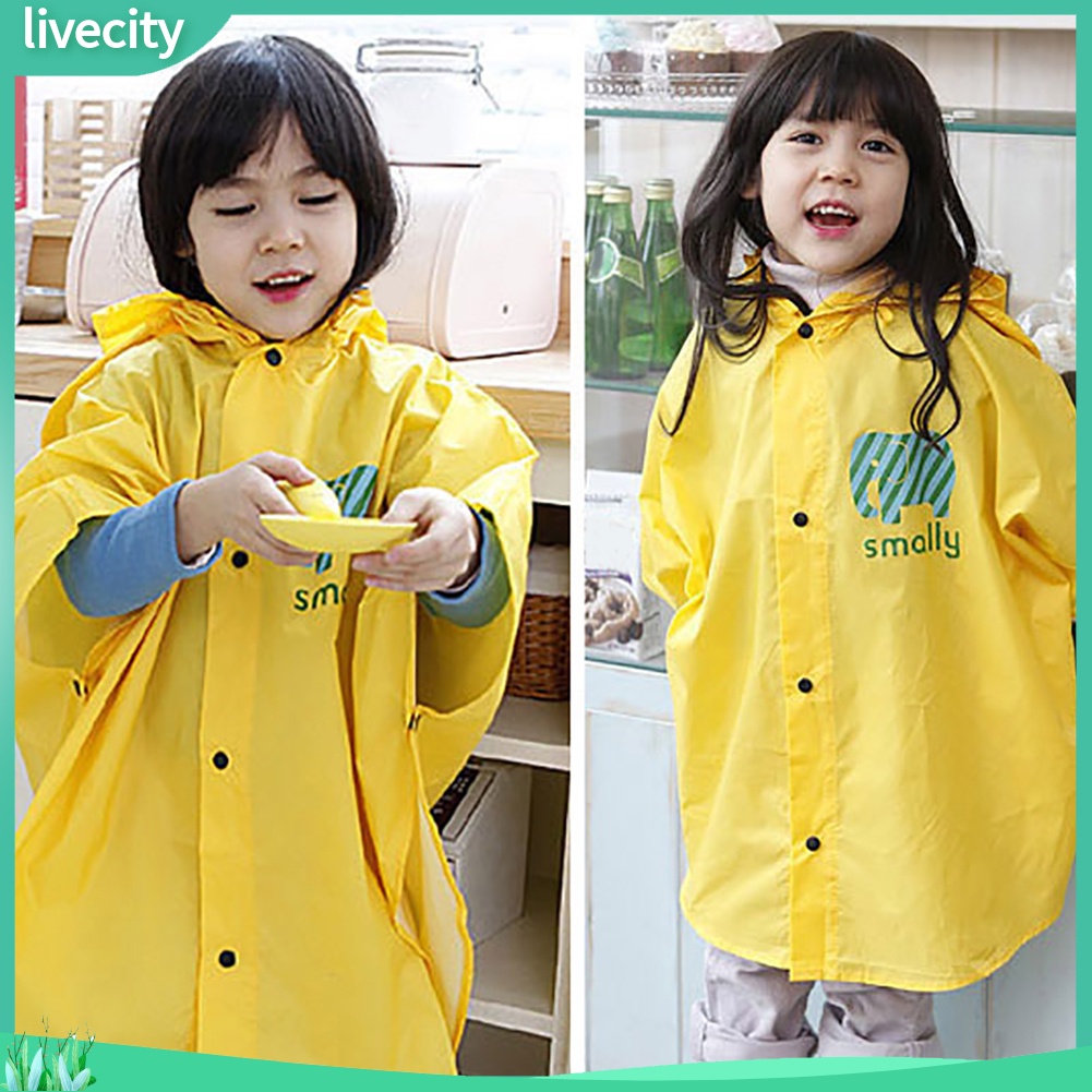 Áo mưa tai to dễ thương cho bé từ 1-8 tuổi