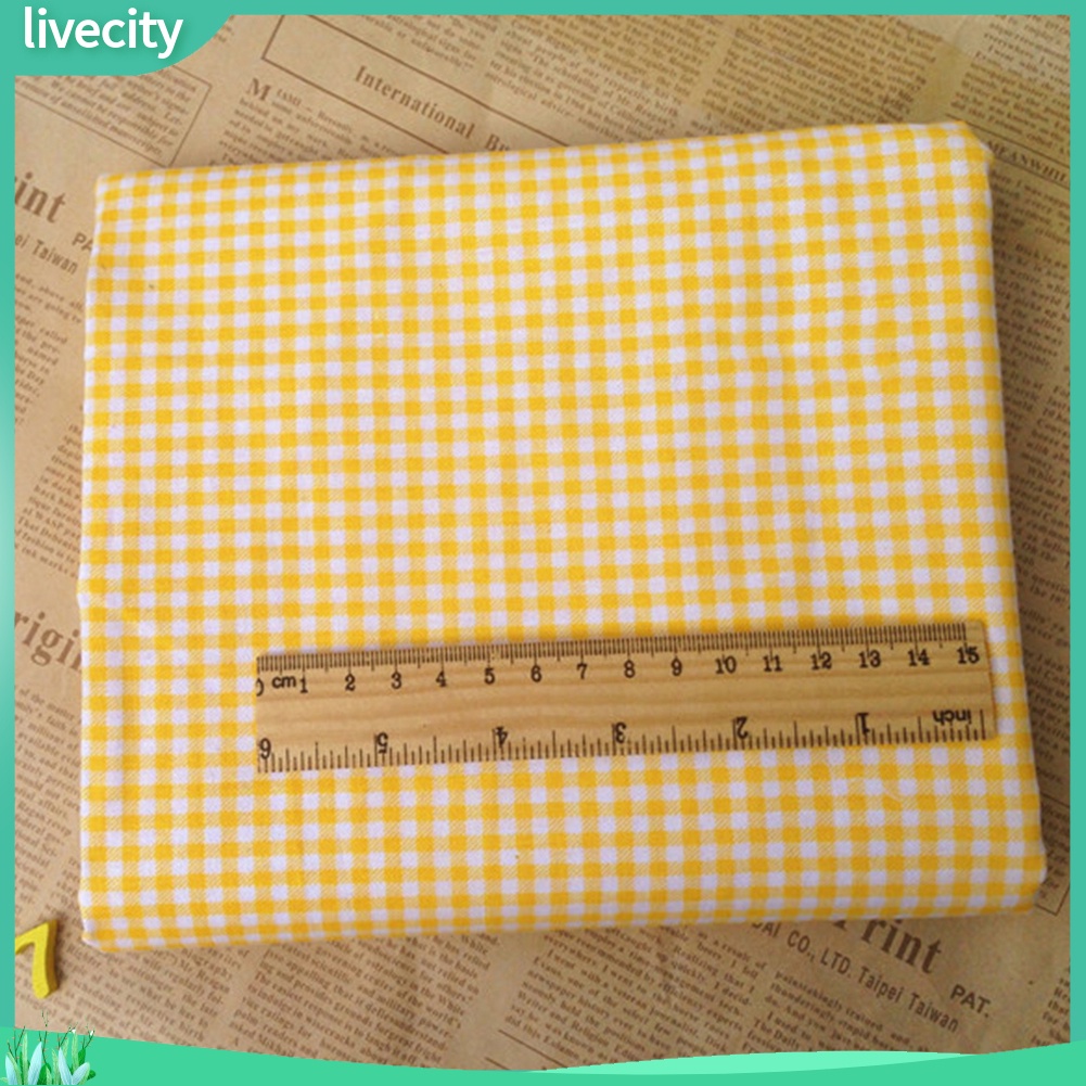 Bộ 7 tấm vải cotton hoa để may thủ công