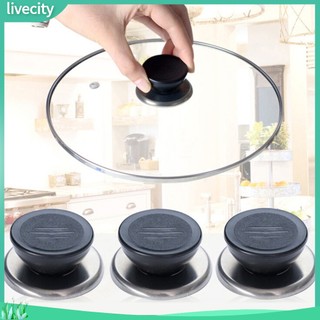 {livecity} Set 5 nút vặn tay cầm nắp đậy nồi tiện lợi