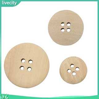 {livecity} 50 cái nút gỗ cho có 3 size.