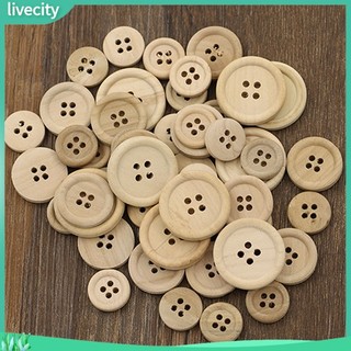 {livecity} 50 cái nút gỗ cho có 3 size.