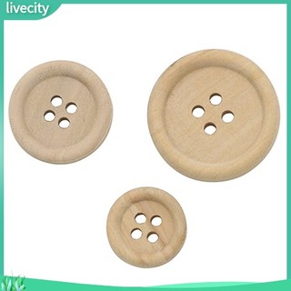 {livecity} 50 cái nút gỗ cho có 3 size.